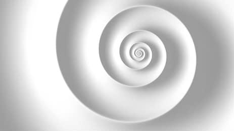 Абстрактная спираль на белом фоне