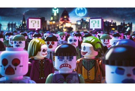 Лего-супергерои - Джокер и другие в толпе