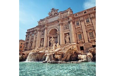 Fontana di Trevi достопримечательность Рима