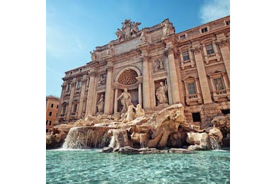 Fontana di Trevi достопримечательность Рима