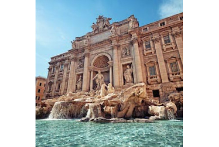 Fontana di Trevi достопримечательность Рима