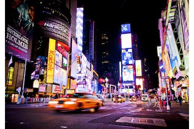 Таймс-сквер, знаковой туристское место Нью-Йорка Таймс-сквер, знаковой туристское место Нью-Йорка