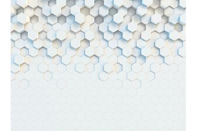 Гексагональной абстрактный 3d фон Гексагональной абстрактный 3d фон