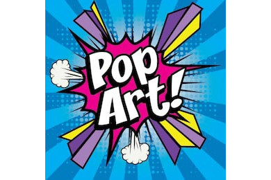 Поп-арт значок комиксов «PopArt!»
