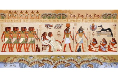 Боги и фараоны. Древняя египетская с иероглифами