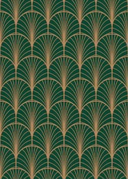 Векторный рисунок абстрактные перья зеленого павлина