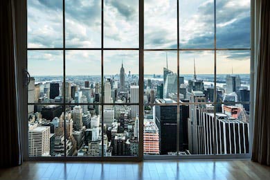 Захватывающий пентхаус с видом на Манхэттен 