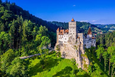 Средневековый замок Бран, известный мифом о Дракуле
