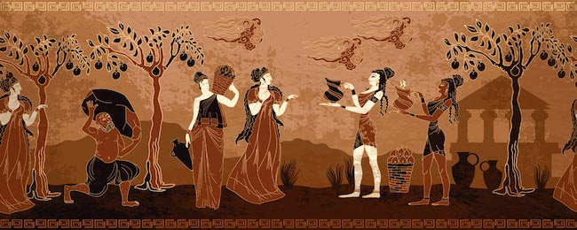 Древнегреческие фигуры - Боги и люди