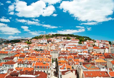 Старый город Лиссабон и Каштелу-де-Сан-Хорхе