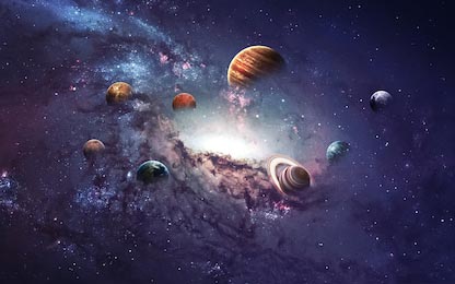 Изображения создание планет Солнечной системы
