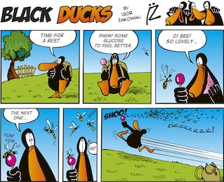Комикс о черных утках, серия 45