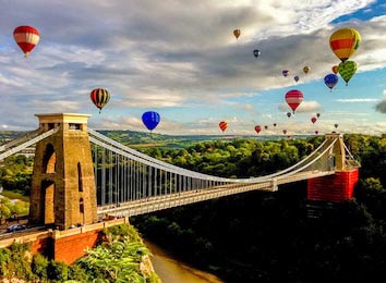 Международный праздник воздушных шаров  в Бристоле